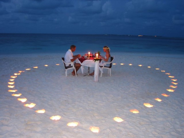 Cena Romantica en San Andrés